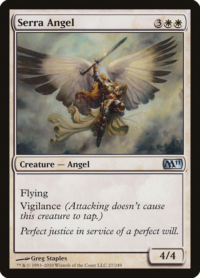 Serra Angel (27) [Magic 2011] | Odin's Place