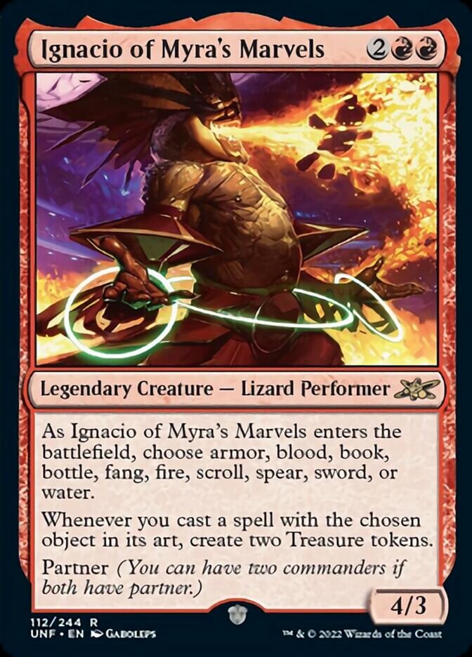 Ignacio of Myra's Marvels [Unfinity] | Odin's Place