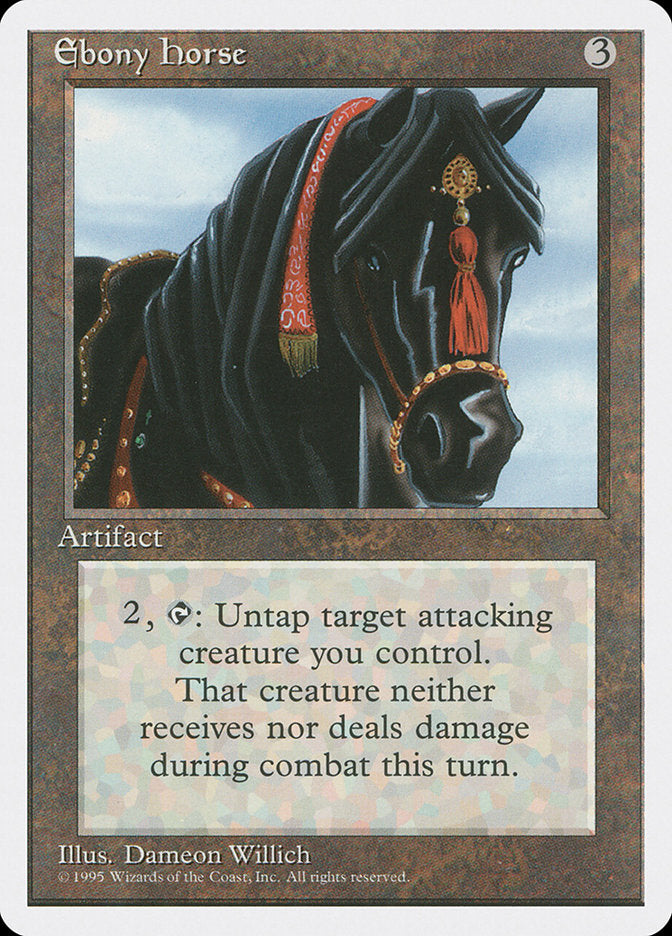 Ebony Horse (318) [Fourth Edition] | Odin's Place