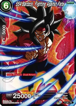SS4 Bardock, Fighting Against Fate (P-261) [Mythic Booster] | Odin's Place