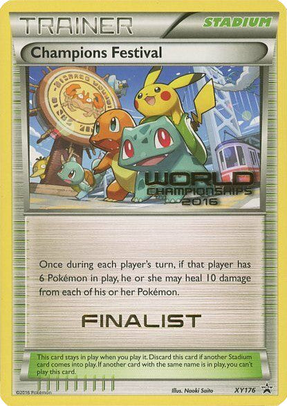 Champions Festival (XY176) (2016 Finalist) [XY: Black Star Promos] | Odin's Place