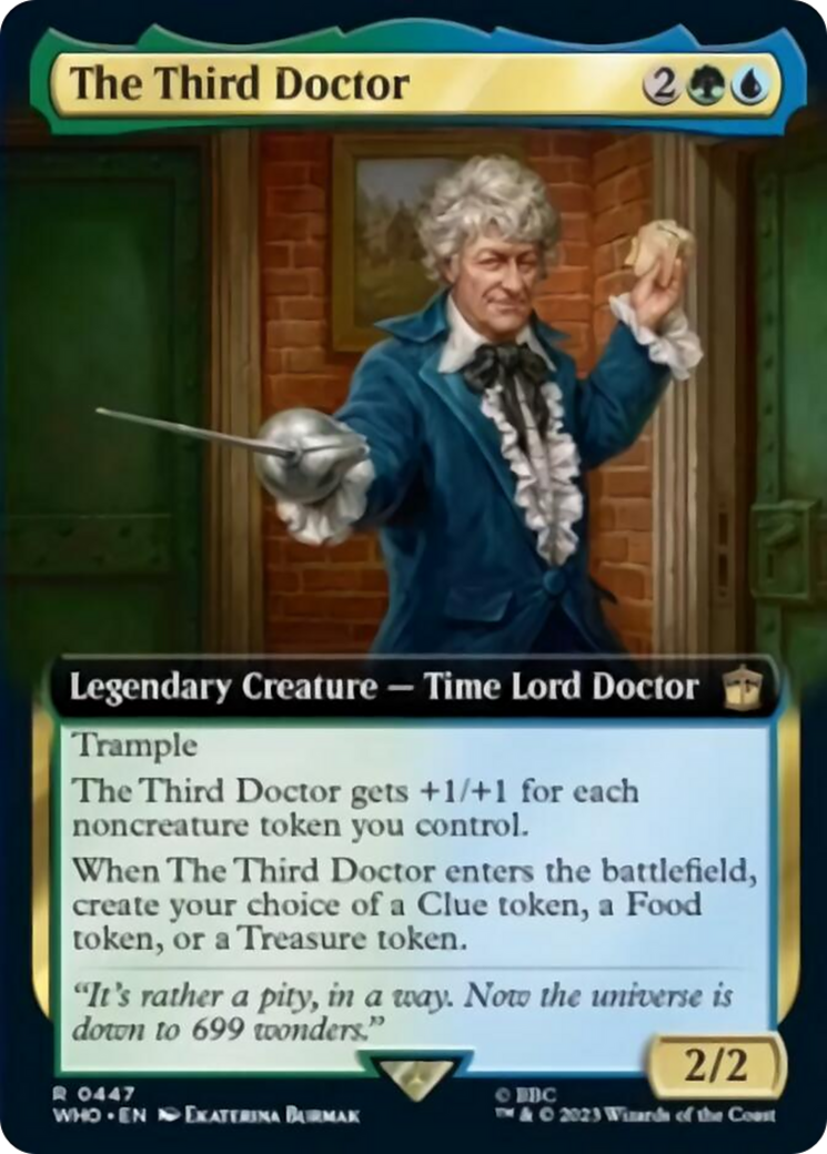 The Third Doctor (Extended Art) [Doctor Who] | Odin's Place