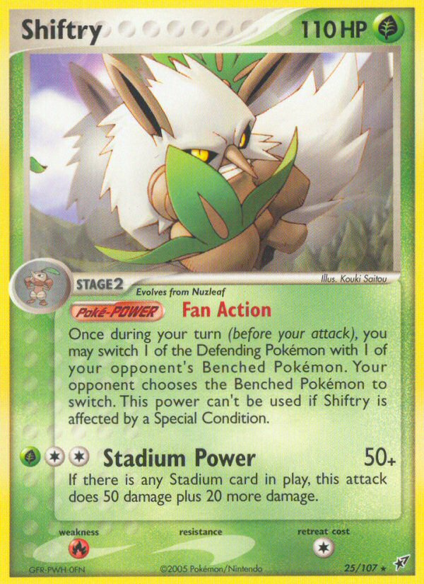 Shiftry (25/107) [EX: Deoxys] | Odin's Place