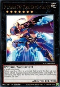 Number 74: Master of Blades [MAGO-EN058] Rare | Odin's Place