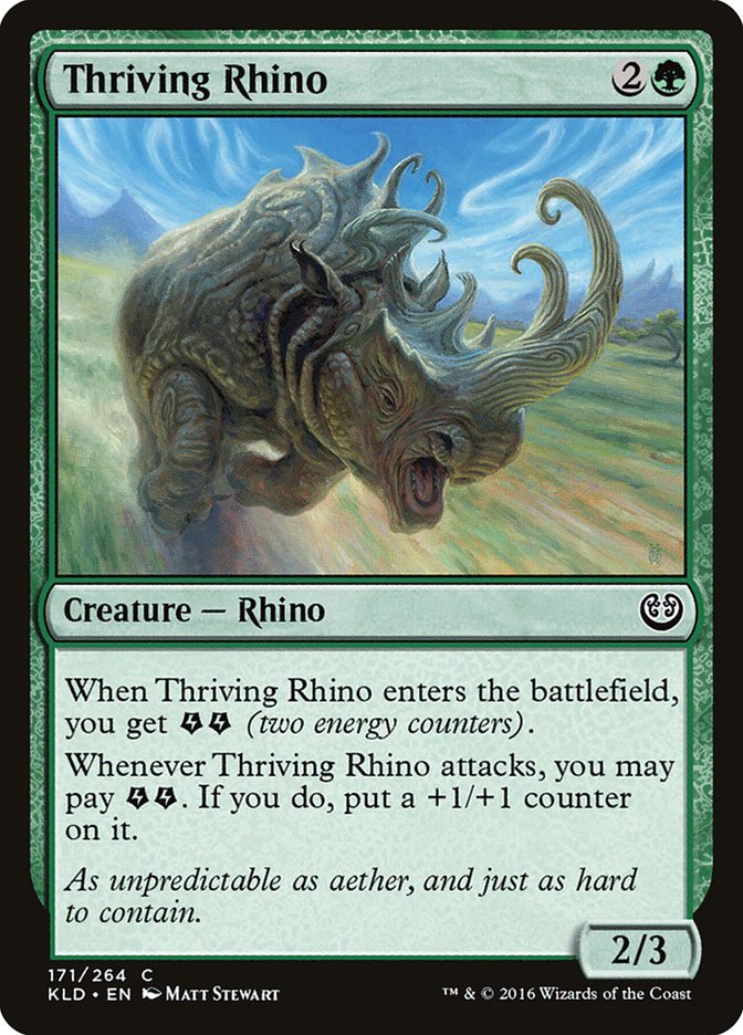 Thriving Rhino (171) [Kaladesh] | Odin's Place