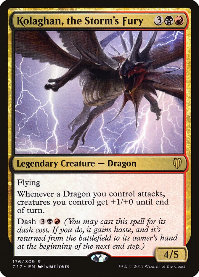Kolaghan, the Storm's Fury (176) [Commander 2017] | Odin's Place