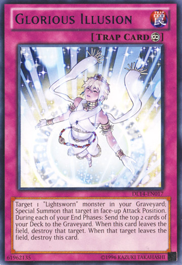 Glorious Illusion (Purple) [DL14-EN017] Rare | Odin's Place