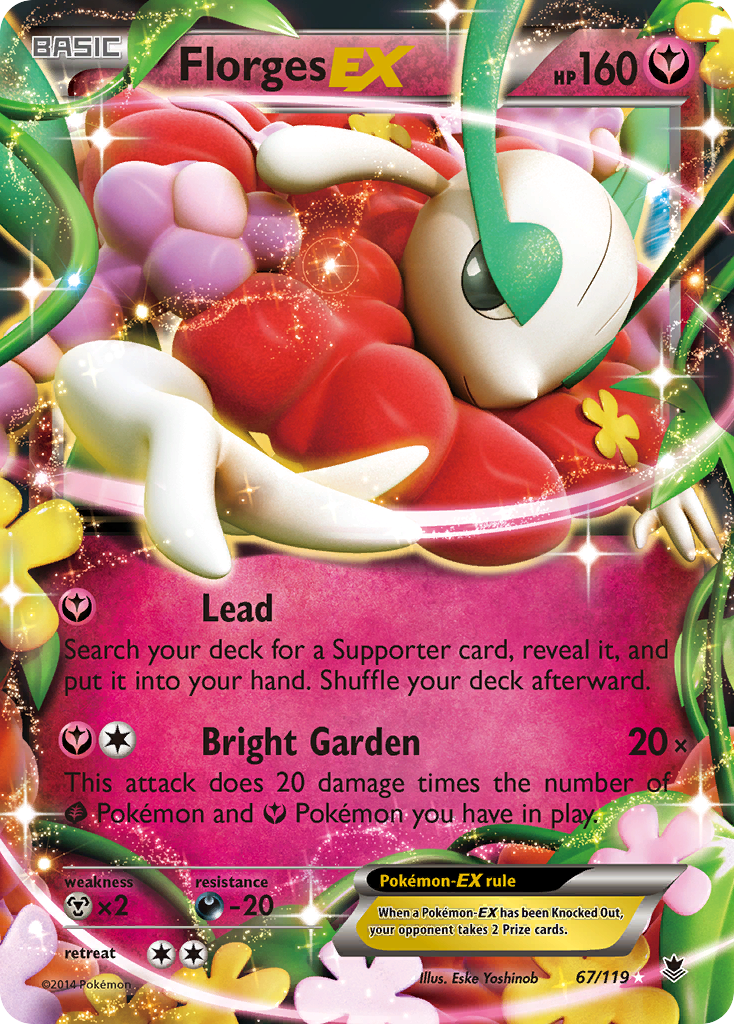 Florges EX (67/119) [XY: Phantom Forces] | Odin's Place