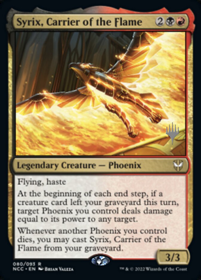 Syrix, Carrier of the Flame (Promo Pack) [Streets of New Capenna Commander Promos] | Odin's Place