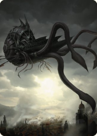 Nautiloid Ship Art Card [Commander Legends: Battle for Baldur's Gate Art Series] | Odin's Place