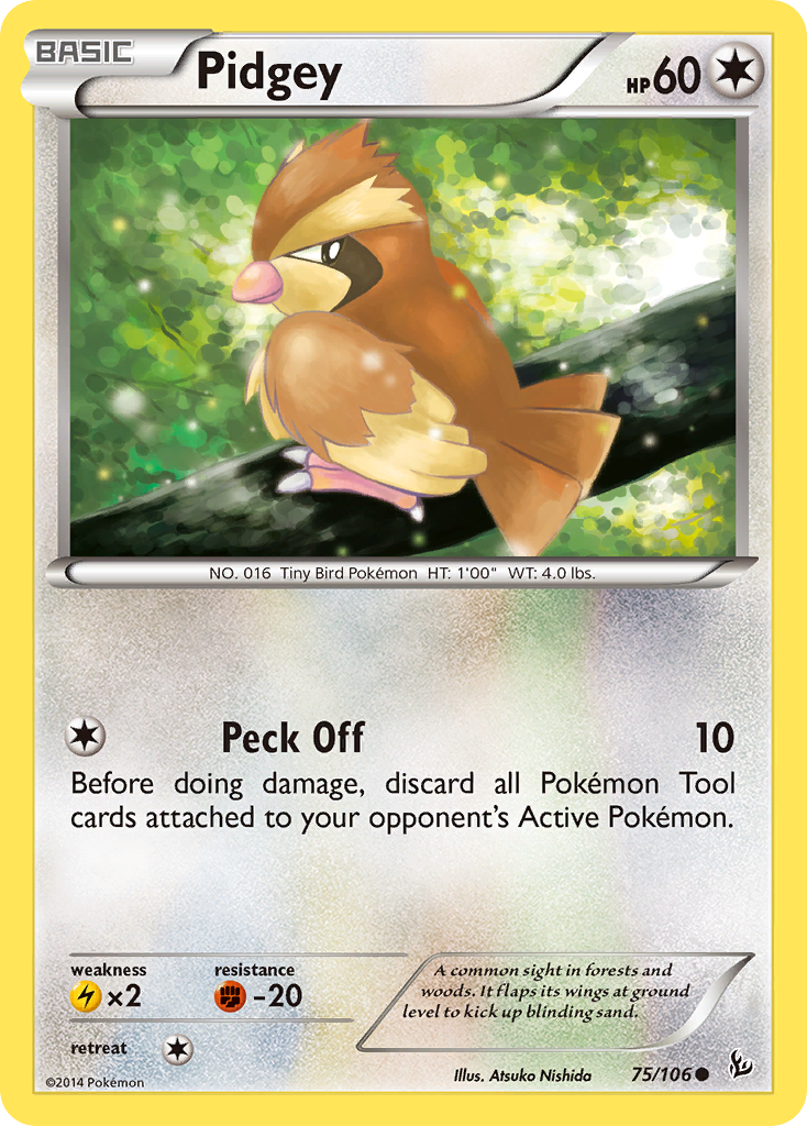 Pidgey (75/106) [XY: Flashfire] | Odin's Place