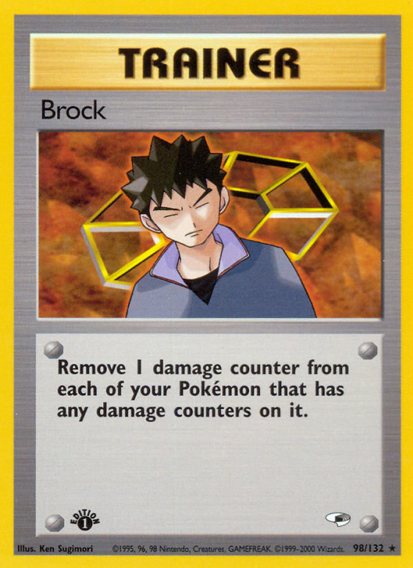 Brock (98/132) [Gym Heroes 1st Edition] | Odin's Place