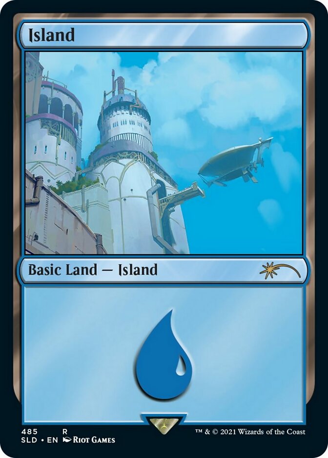 Island (485) [Secret Lair Drop Series] | Odin's Place