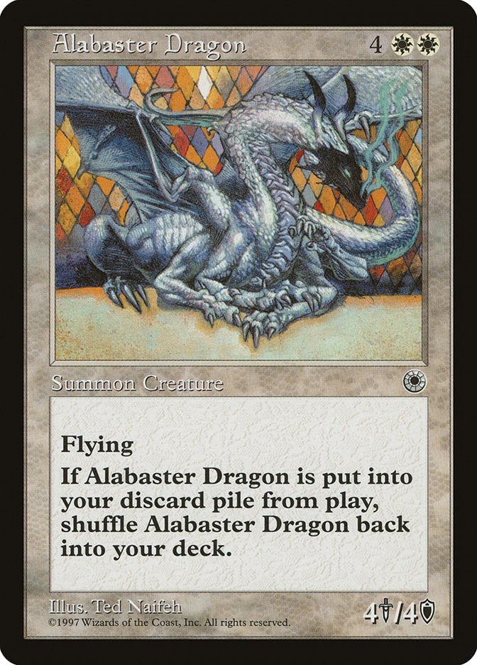 Alabaster Dragon (1) [Portal] | Odin's Place