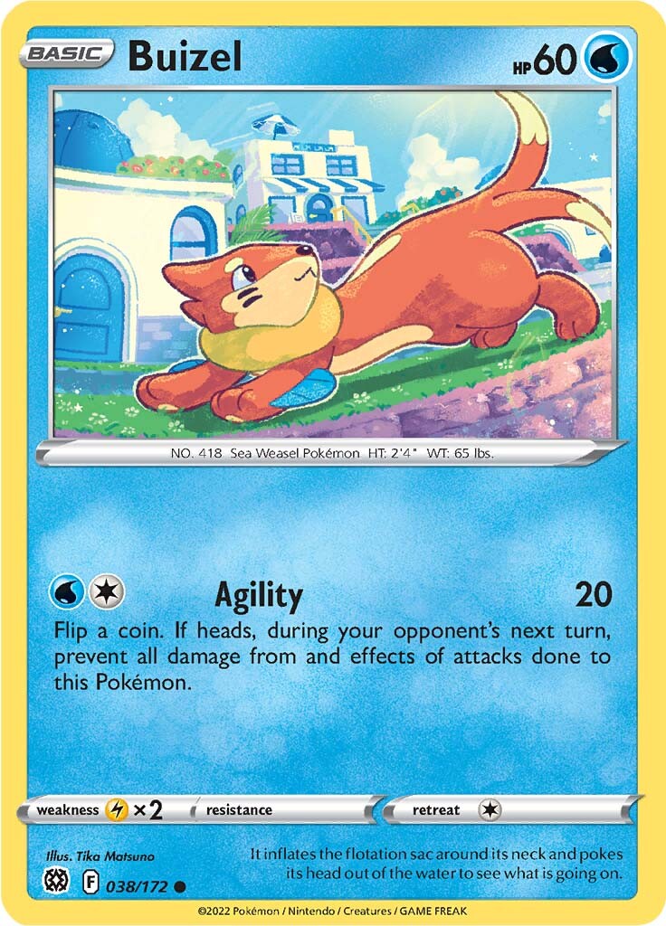 Buizel (038/172) [Sword & Shield: Brilliant Stars] | Odin's Place