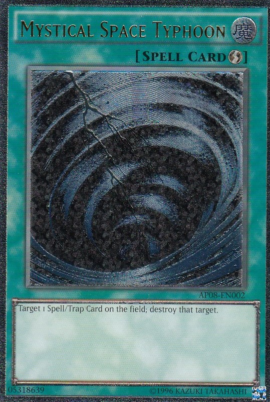 Mystical Space Typhoon [AP08-EN002] Ultimate Rare | Odin's Place