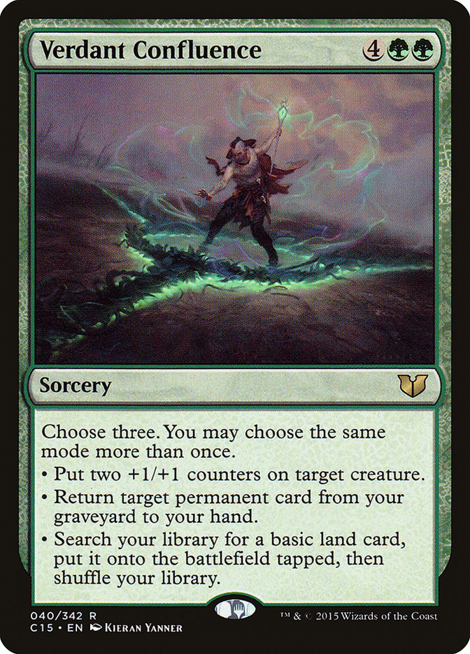 Verdant Confluence (40) [Commander 2015] | Odin's Place