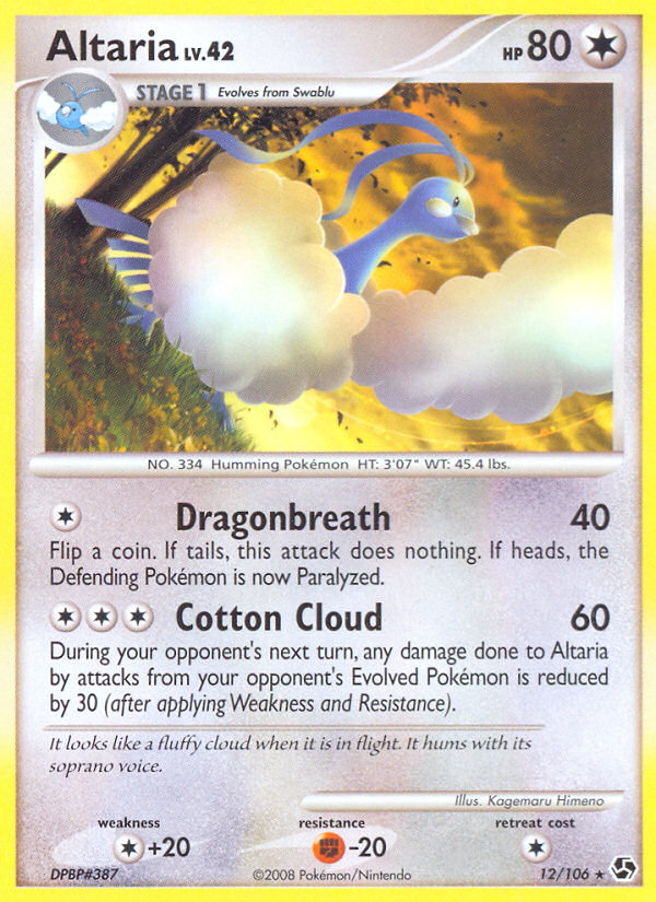 Altaria (12/106) [Diamond & Pearl: Great Encounters] | Odin's Place