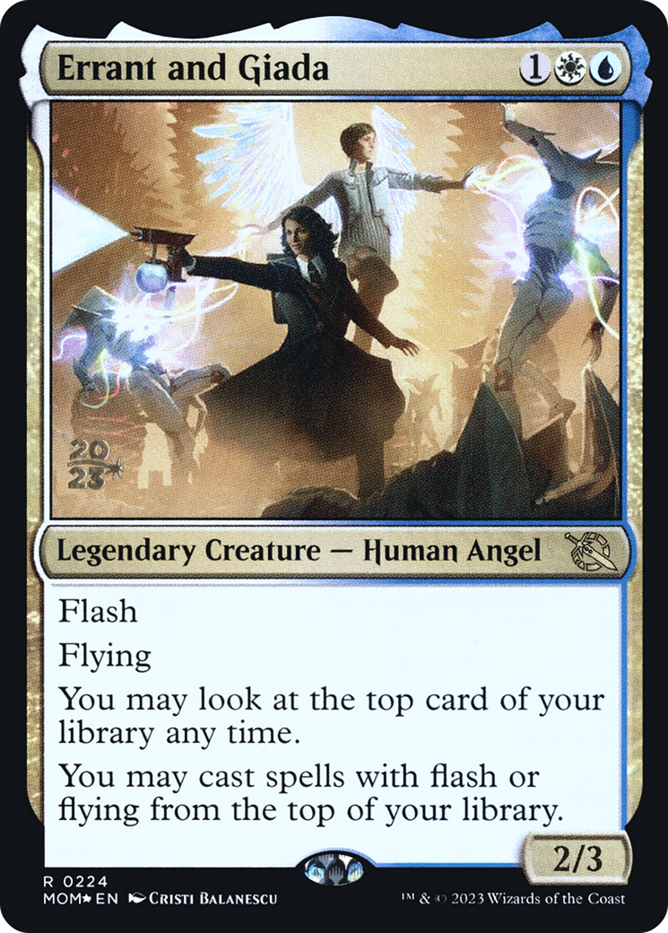Errant and Giada [March of the Machine Prerelease Promos] | Odin's Place
