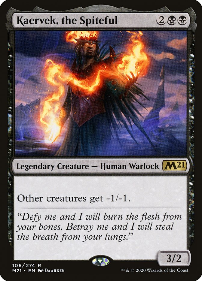 Kaervek, the Spiteful [Core Set 2021] | Odin's Place