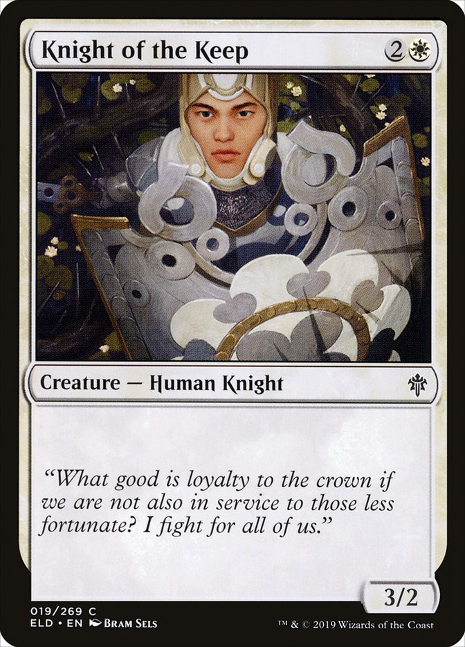Knight of the Keep [Throne of Eldraine] | Odin's Place