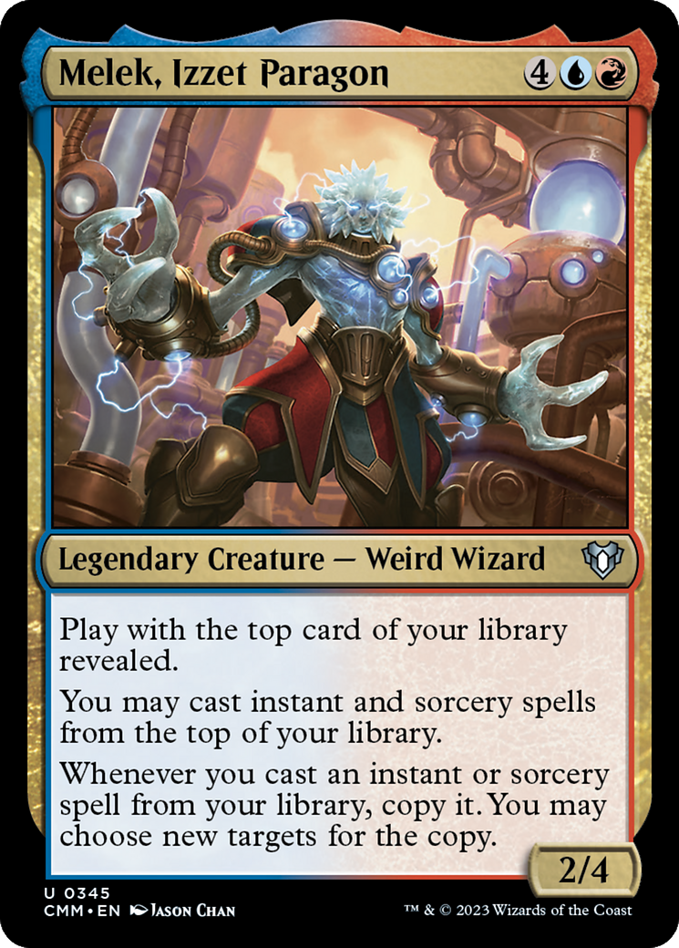 Melek, Izzet Paragon [Commander Masters] | Odin's Place