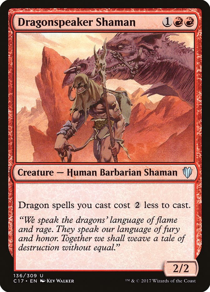 Dragonspeaker Shaman (136) [Commander 2017] | Odin's Place