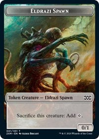 Eldrazi Spawn // Servo Double-Sided Token [Double Masters Tokens] | Odin's Place