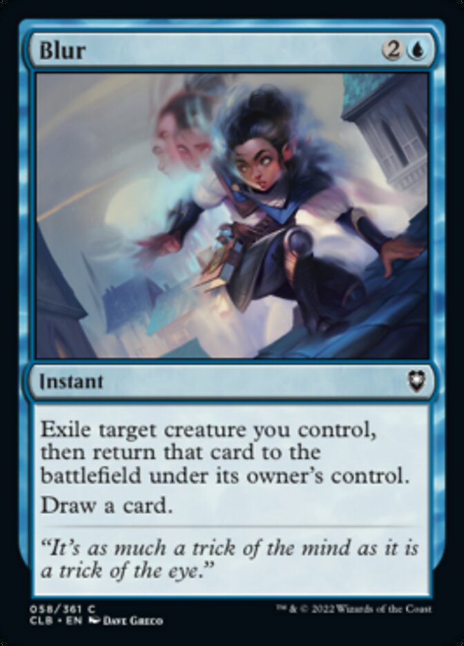 Blur [Commander Legends: Battle for Baldur's Gate] | Odin's Place