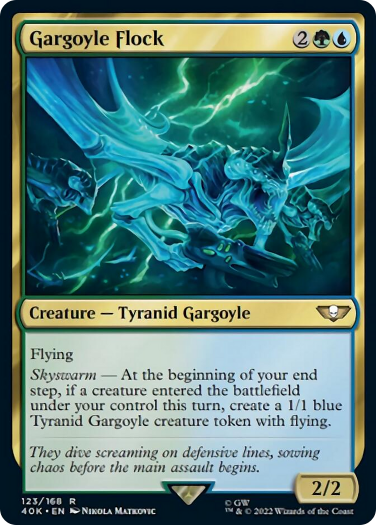 Gargoyle Flock (Surge Foil) [Warhammer 40,000] | Odin's Place