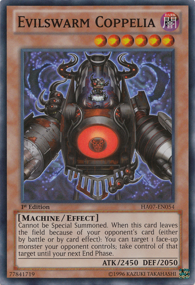 Evilswarm Coppelia [HA07-EN054] Super Rare | Odin's Place