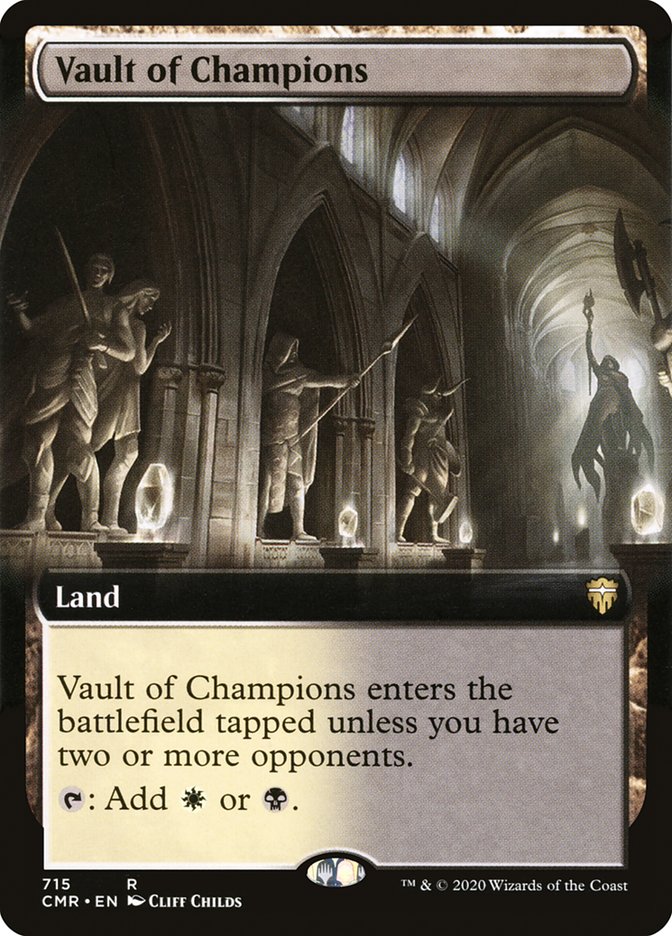 Vault of Champions (Extended Art) [Commander Legends] | Odin's Place