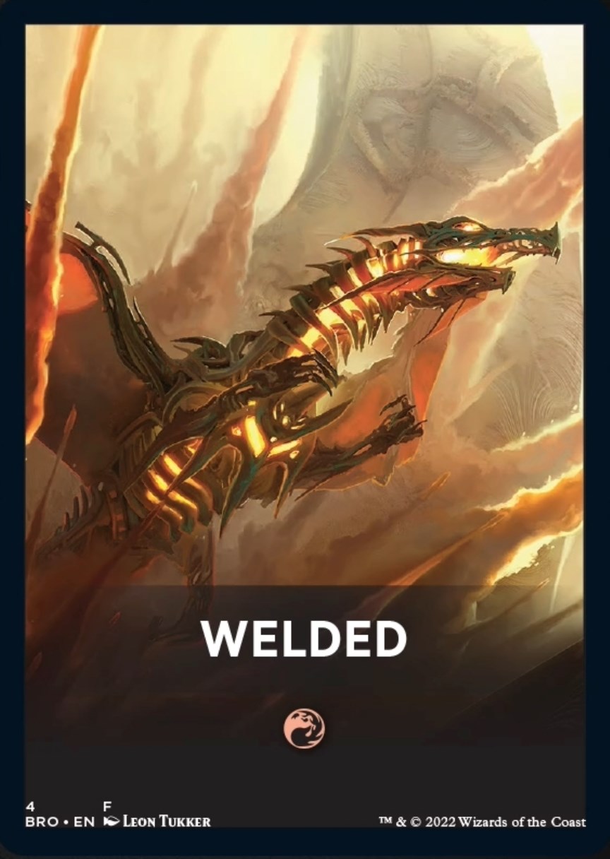 Welded Theme Card [The Brothers' War Tokens] | Odin's Place