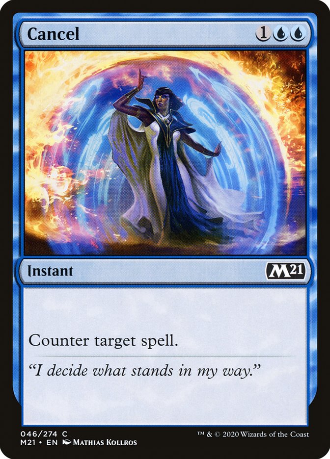 Cancel [Core Set 2021] | Odin's Place