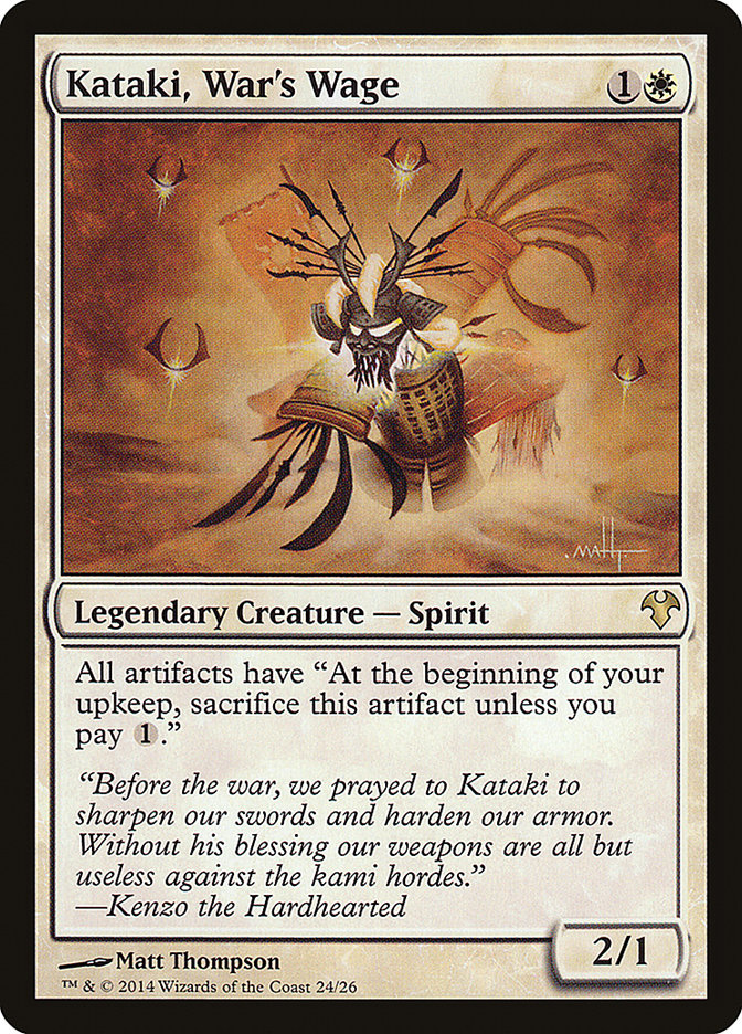 Kataki, War's Wage (24) [Modern Event Deck 2014] | Odin's Place