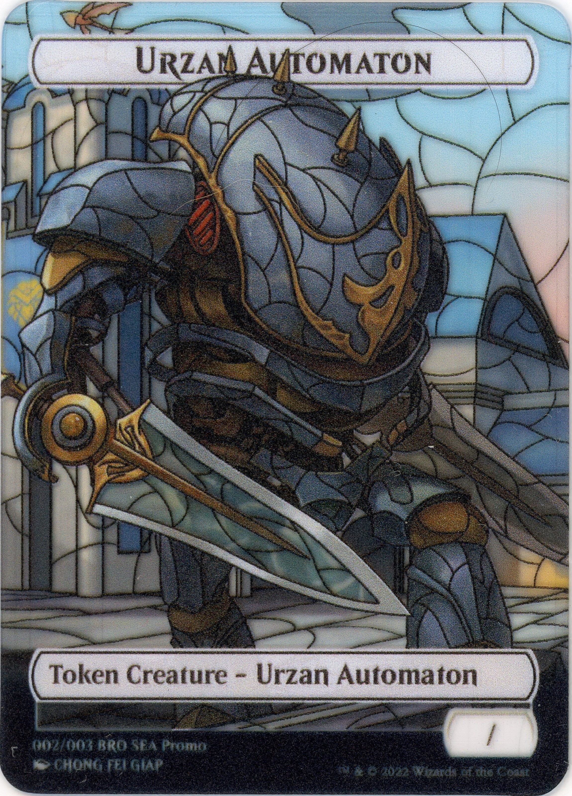 Urzan Automaton Token (SEA Exclusive) [The Brothers' War Tokens] | Odin's Place
