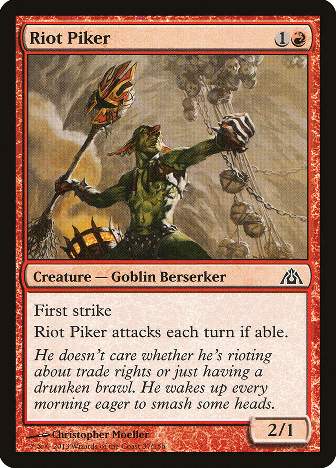 Riot Piker (37) [Dragon's Maze] | Odin's Place