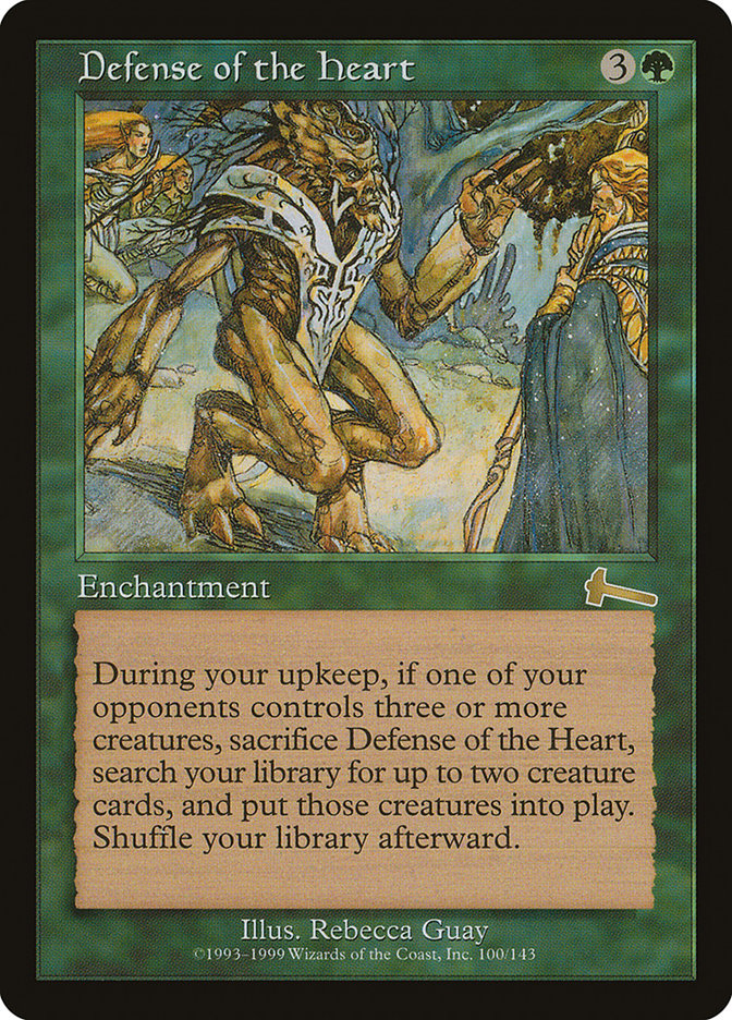 Defense of the Heart (100) [Urza's Legacy] | Odin's Place