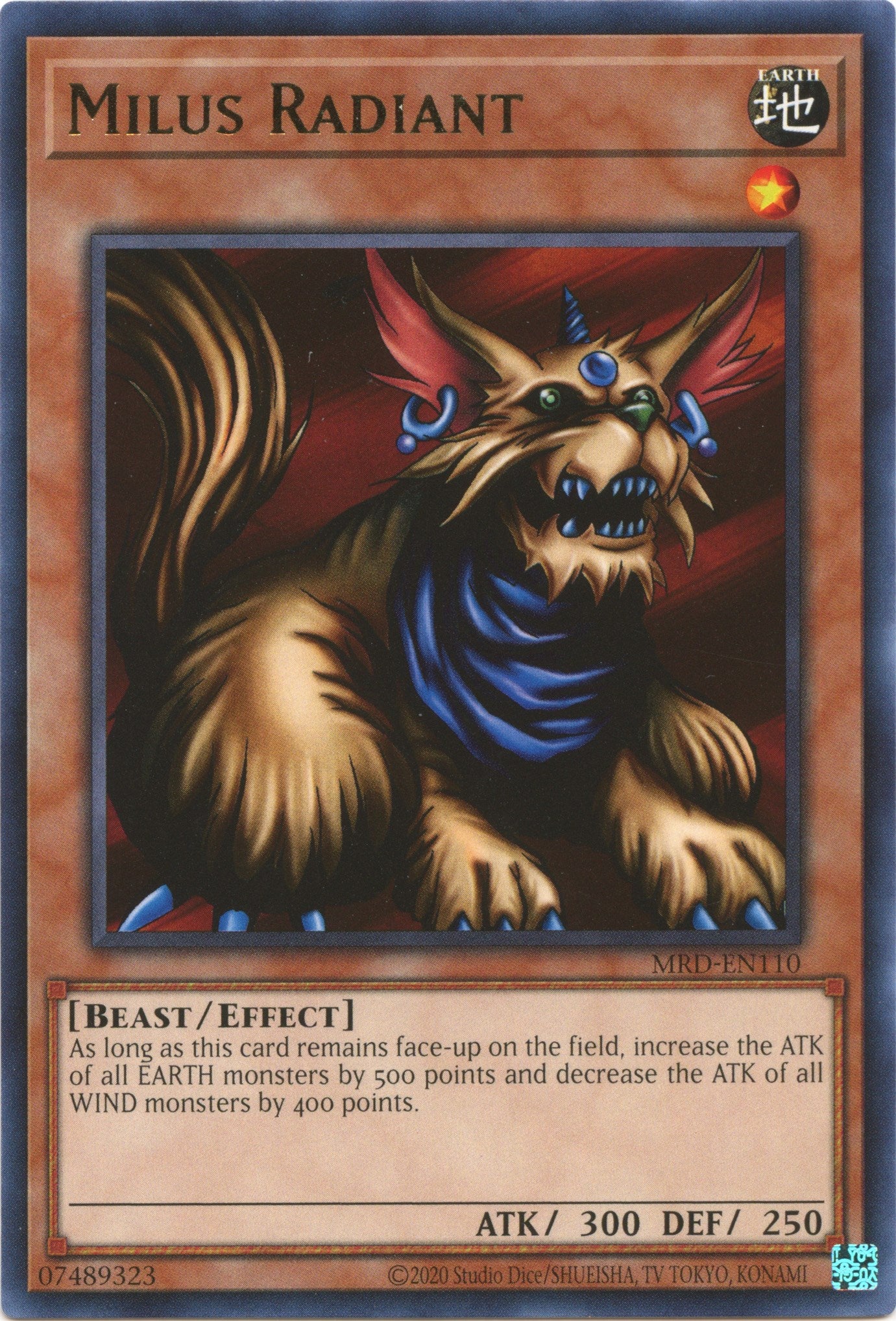 Milus Radiant (25th Anniversary) [MRD-EN110] Rare | Odin's Place