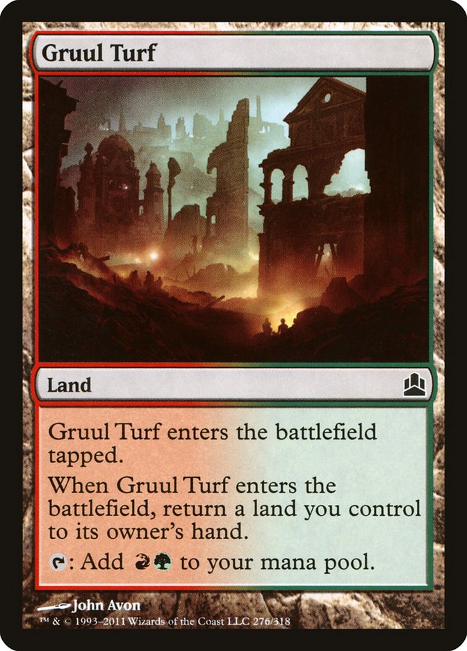 Gruul Turf (276) [Commander 2011] | Odin's Place