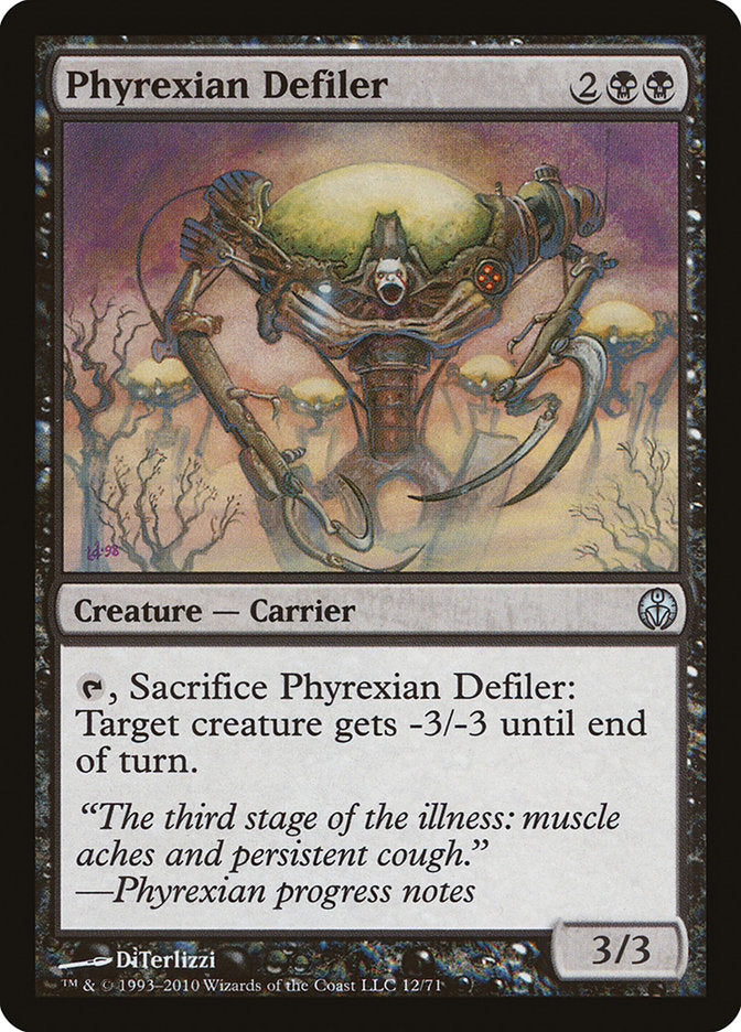 Phyrexian Defiler (12) [Duel Decks: Phyrexia vs. the Coalition] | Odin's Place