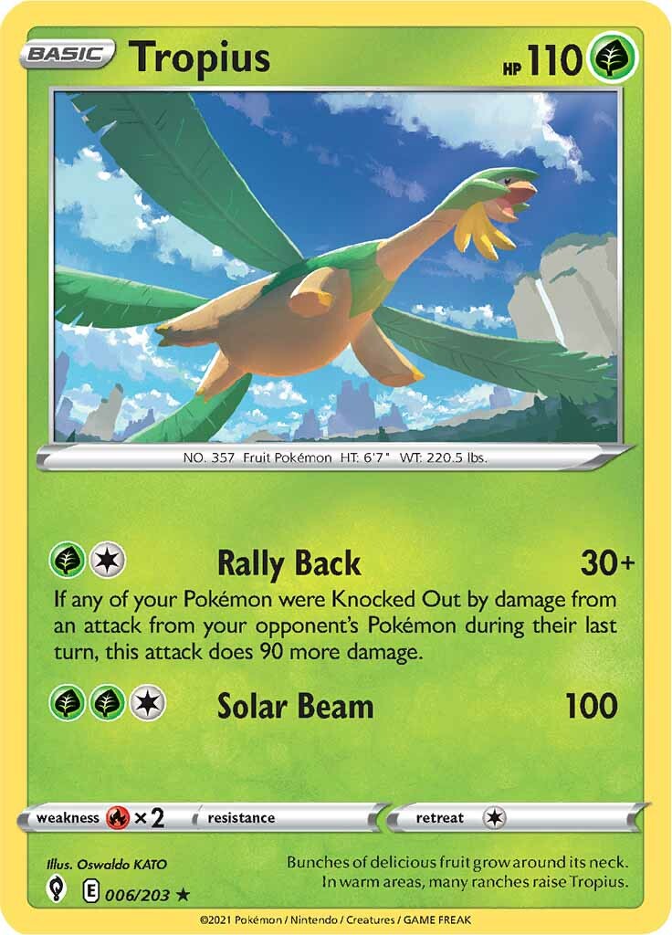 Tropius (006/203) [Sword & Shield: Evolving Skies] | Odin's Place