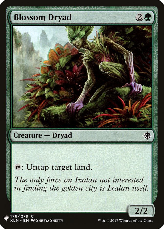 Blossom Dryad [Mystery Booster] | Odin's Place