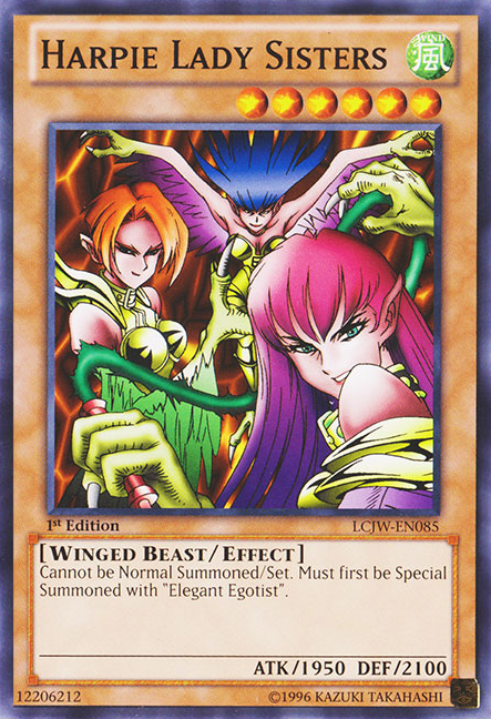 Harpie Lady Sisters [LCJW-EN085] Common | Odin's Place