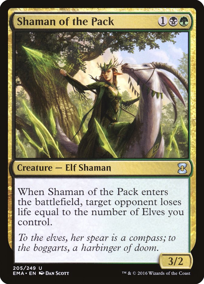 Shaman of the Pack (205) [Eternal Masters] | Odin's Place