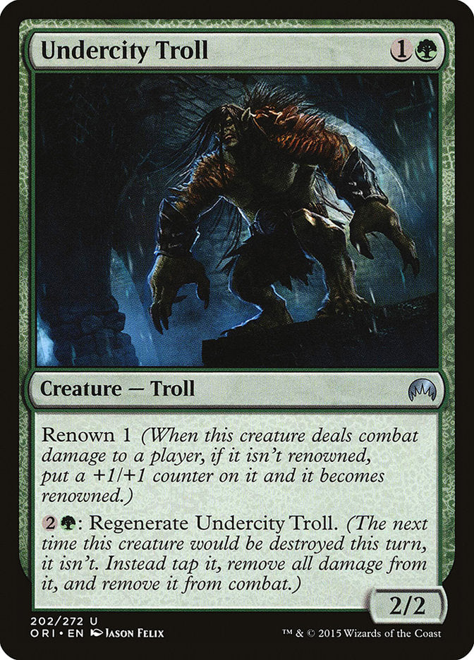 Undercity Troll (202) [Magic Origins] | Odin's Place