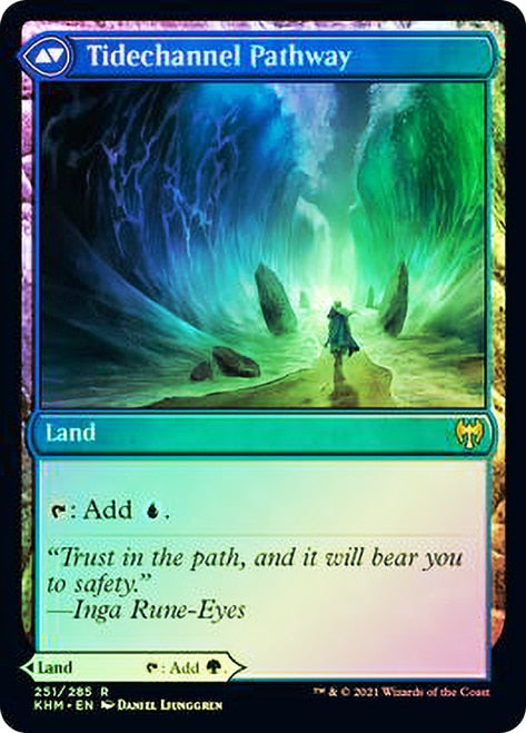 Barkchannel Pathway // Tidechannel Pathway [Kaldheim Prerelease Promos] | Odin's Place