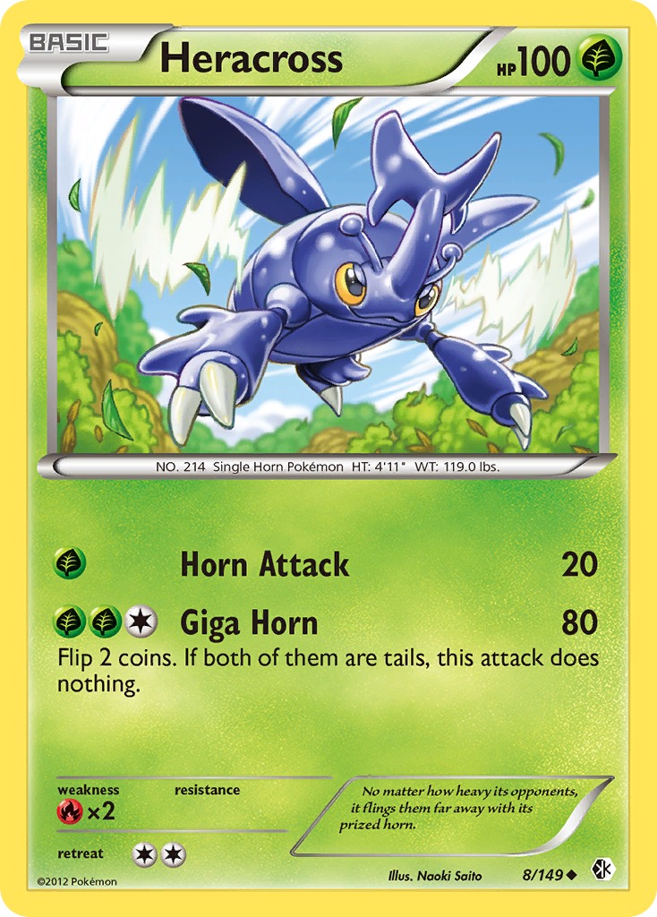 Heracross (8/149) [Black & White: Boundaries Crossed] | Odin's Place