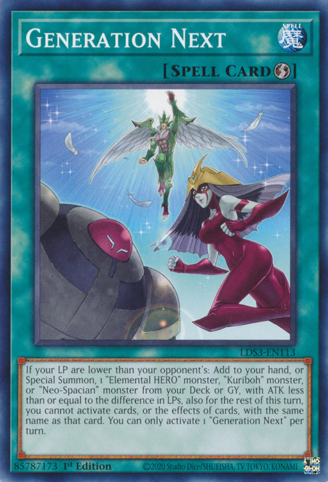 Generation Next [LDS3-EN113] Common | Odin's Place