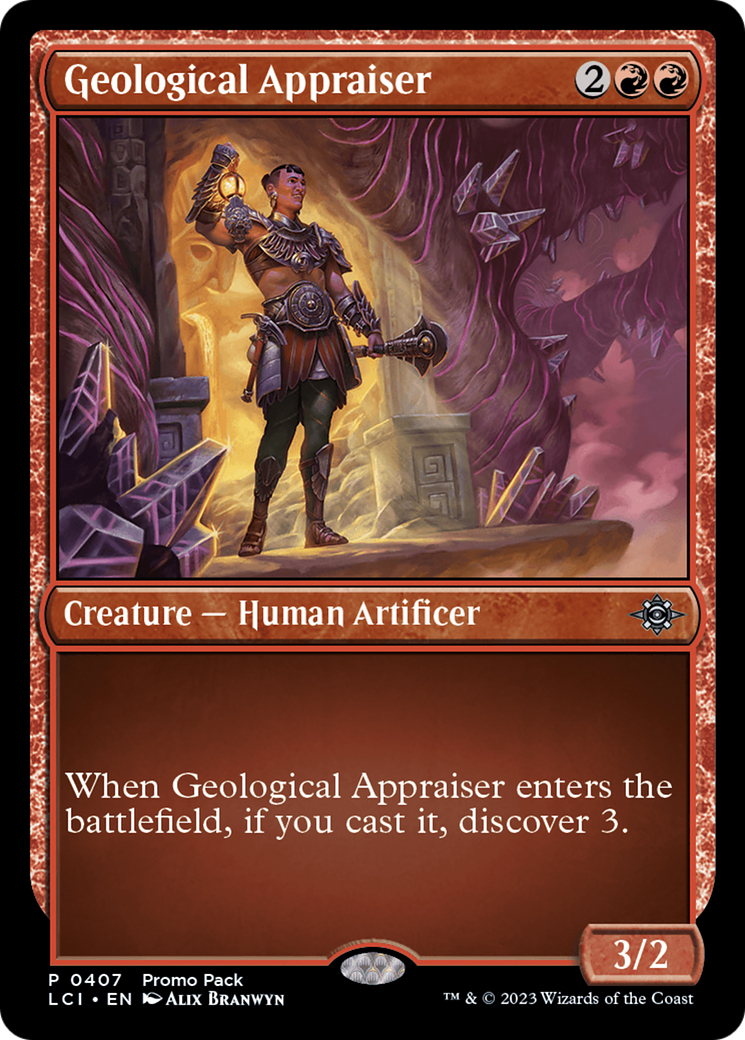 Geological Appraiser [The Lost Caverns of Ixalan Promos] | Odin's Place